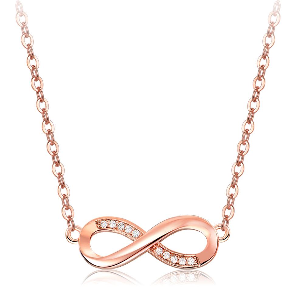 Infinity neckless rose gold