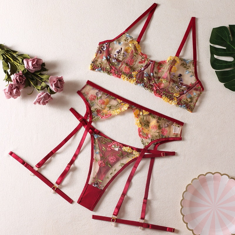 Fancy Lingerie jarretel set
